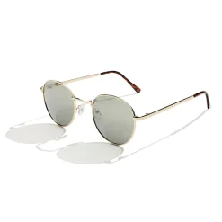 RISING Unisex-Sonnenbrille mit runden Gläsern