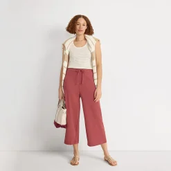 Ärmelloses Ajour-Top für Damen