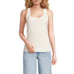Ärmelloses Ajour-Top für Damen