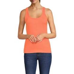Ärmelloses Ajour-Top für Damen