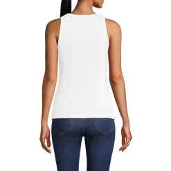 Ärmelloses Ajour-Top für Damen