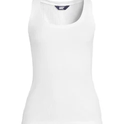 Ärmelloses Ajour-Top für Damen