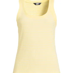 Ärmelloses Ajour-Top für Damen