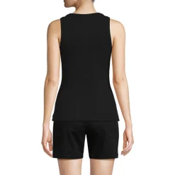 Ärmelloses Henley-Shirt für Damen