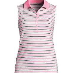 Ärmelloses Supima-Poloshirt für Damen