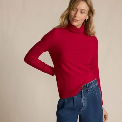 Rollkragen-Pullover aus Kaschmir für Damen