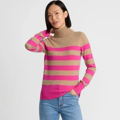 Rollkragen-Pullover aus Kaschmir für Damen