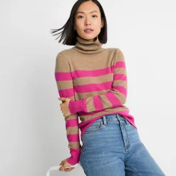 Rollkragen-Pullover aus Kaschmir für Damen
