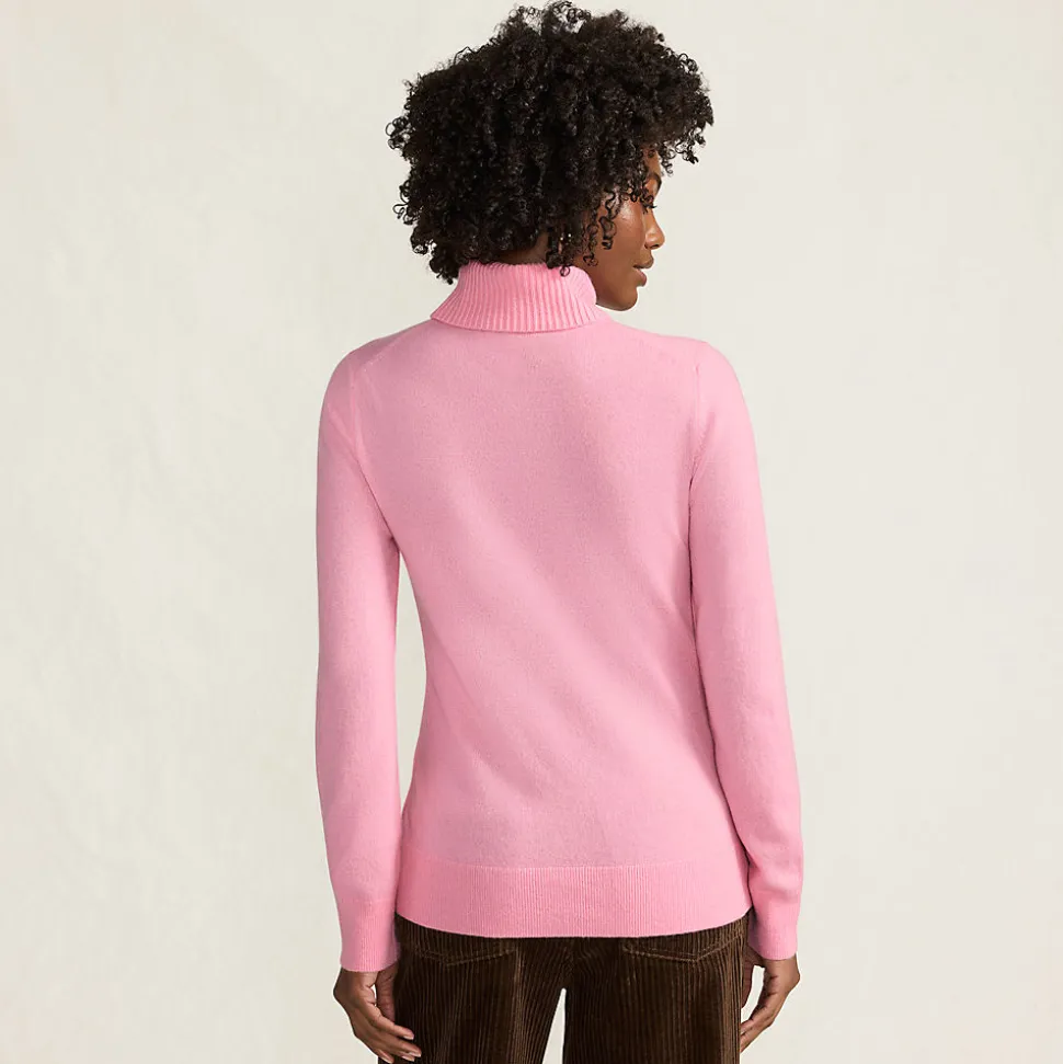 Rollkragen-Pullover aus Kaschmir für Damen