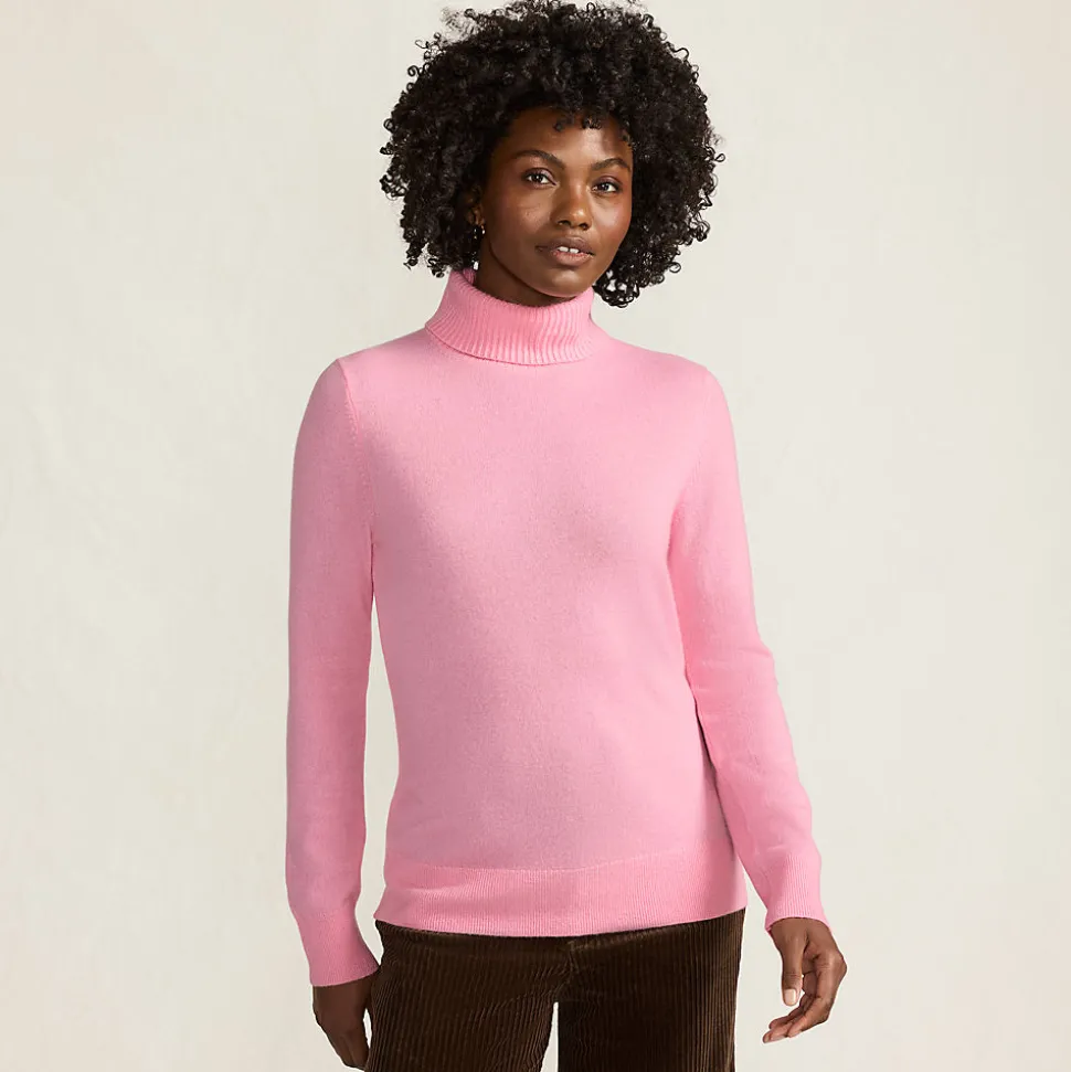 Rollkragen-Pullover aus Kaschmir für Damen