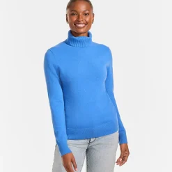 Rollkragen-Pullover aus Kaschmir für Damen