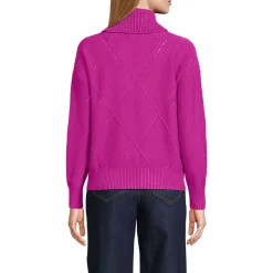 Rollkragenpullover Silk Touch für Damen