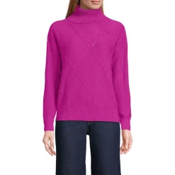 Rollkragenpullover Silk Touch für Damen