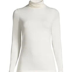 Rollkragenshirt aus Baumwoll/Modalmix