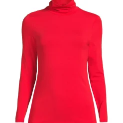 Rollkragenshirt aus Baumwoll/Modalmix