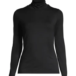 Rollkragenshirt aus Baumwoll/Modalmix