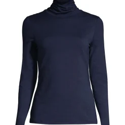 Rollkragenshirt aus Baumwoll/Modalmix