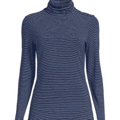 Rollkragenshirt aus Baumwoll/Modalmix