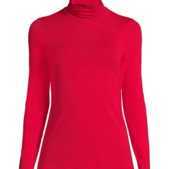 Rollkragenshirt aus Baumwoll/Modalmix