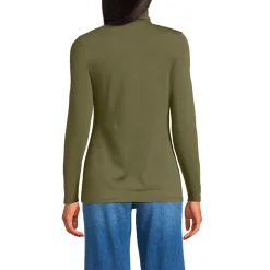 Rollkragenshirt aus Baumwoll/Modalmix