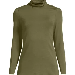Rollkragenshirt aus Baumwoll/Modalmix