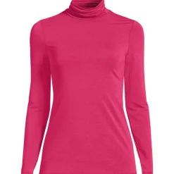 Rollkragenshirt aus Baumwoll/Modalmix