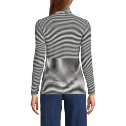 Rollkragenshirt aus Baumwoll/Modalmix