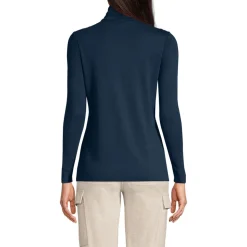 Rollkragenshirt aus Supima für Damen
