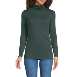 Rollkragenshirt aus Supima für Damen