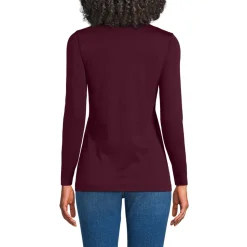 Rollkragenshirt aus Supima für Damen