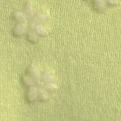 Rundhalspullover mit aufgestickten Blumen für Damen