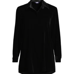 Samtbluse für Damen