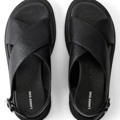 Sandalen mit gekreuzten Riemen für Damen