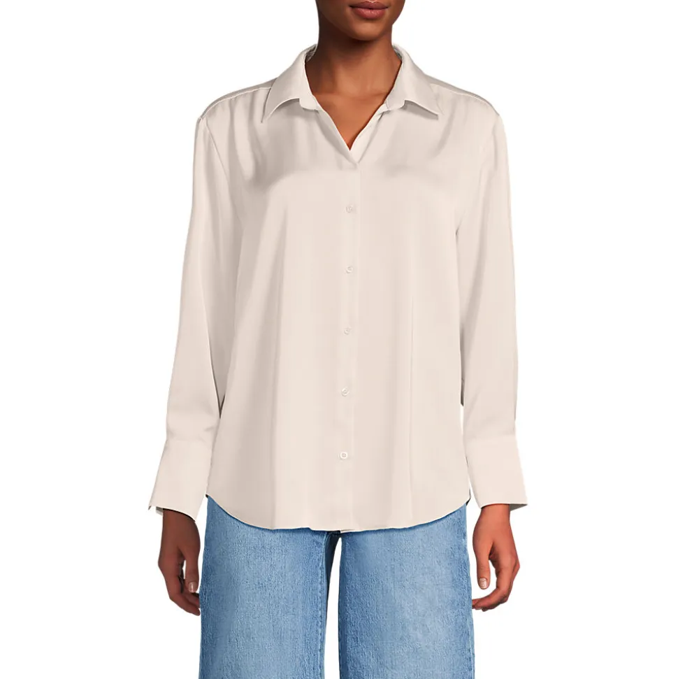 Satinbluse für Damen