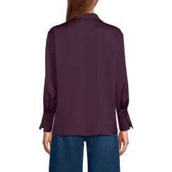 Satinbluse für Damen