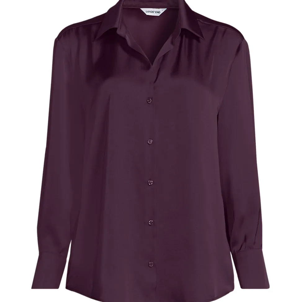 Satinbluse für Damen