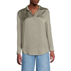 Satinbluse für Damen