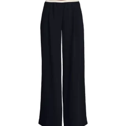 Satinhose mit Streifenbund für Damen