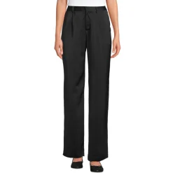 Satinhose mit weitem Bein für Damen
