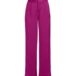 Satinhose mit weitem Bein für Damen