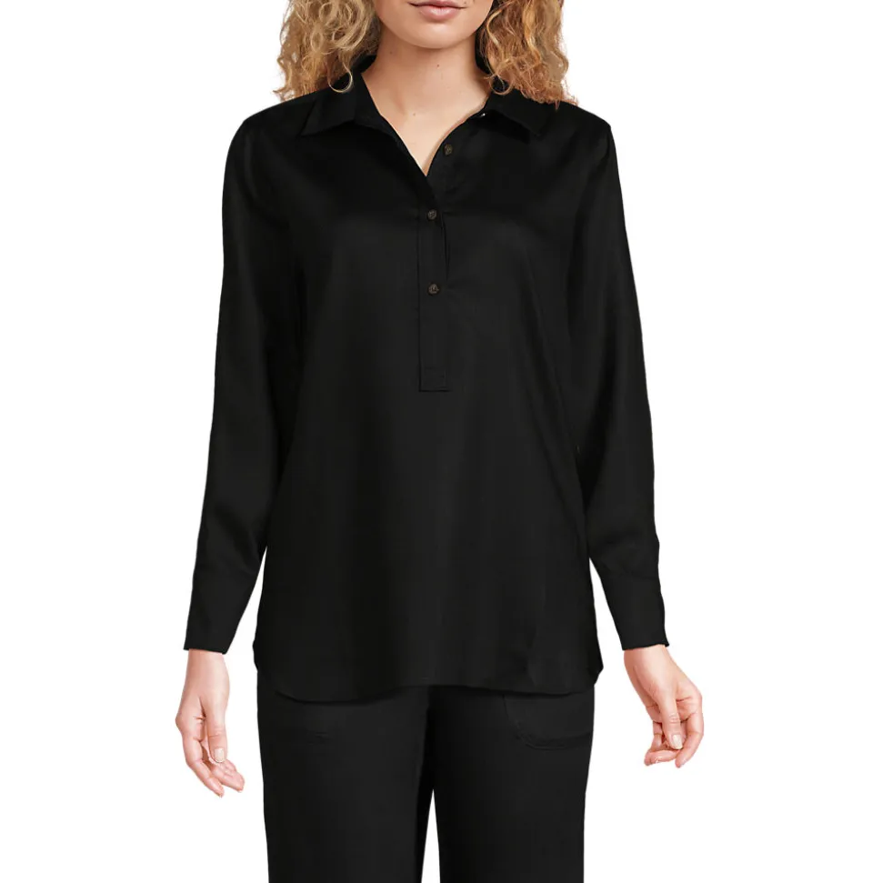 Schlupfbluse aus TENCEL für Damen