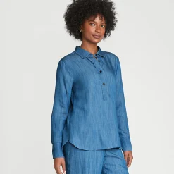 Schlupfbluse aus TENCEL für Damen