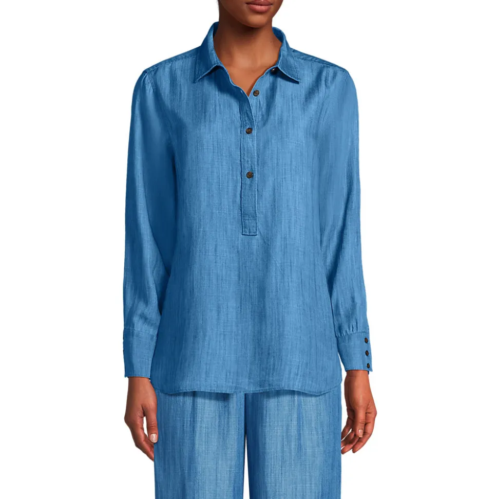 Schlupfbluse aus TENCEL für Damen