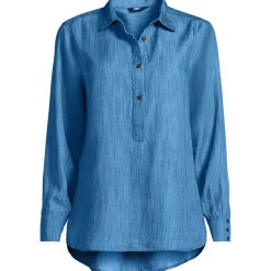 Schlupfbluse aus TENCEL für Damen