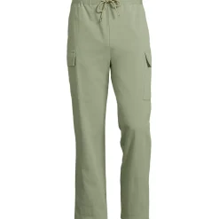 Schlupfbund-Cargohose aus Baumwoll/Leinen-Mix für Herren