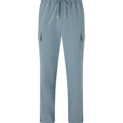 Schlupfbund-Cargohose aus Baumwoll/Leinen-Mix für Herren