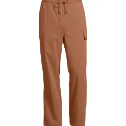 Schlupfbund-Cargohose aus Baumwoll/Leinen-Mix für Herren