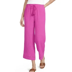 7/8-Schlupfhose aus Musselin