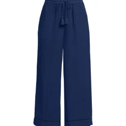 7/8-Schlupfhose aus Musselin