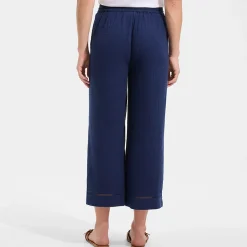 7/8-Schlupfhose aus Musselin